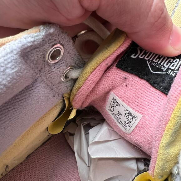 VANS Sk8 Hi MTE 2.0 DX Size 10 Womens Pastel Colorblock Sneakers Skate Retro Y2K - Picture 2 of 7